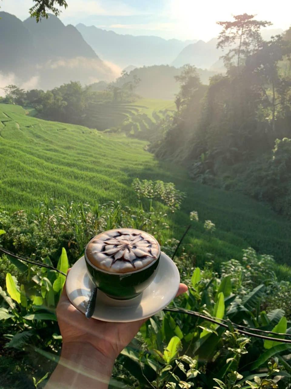 Puluong Aroma Bed and Breakfast Huong Ba Thuoc Exteriör bild