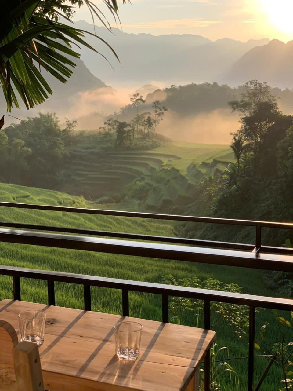 Puluong Aroma Bed and Breakfast Huong Ba Thuoc Exteriör bild