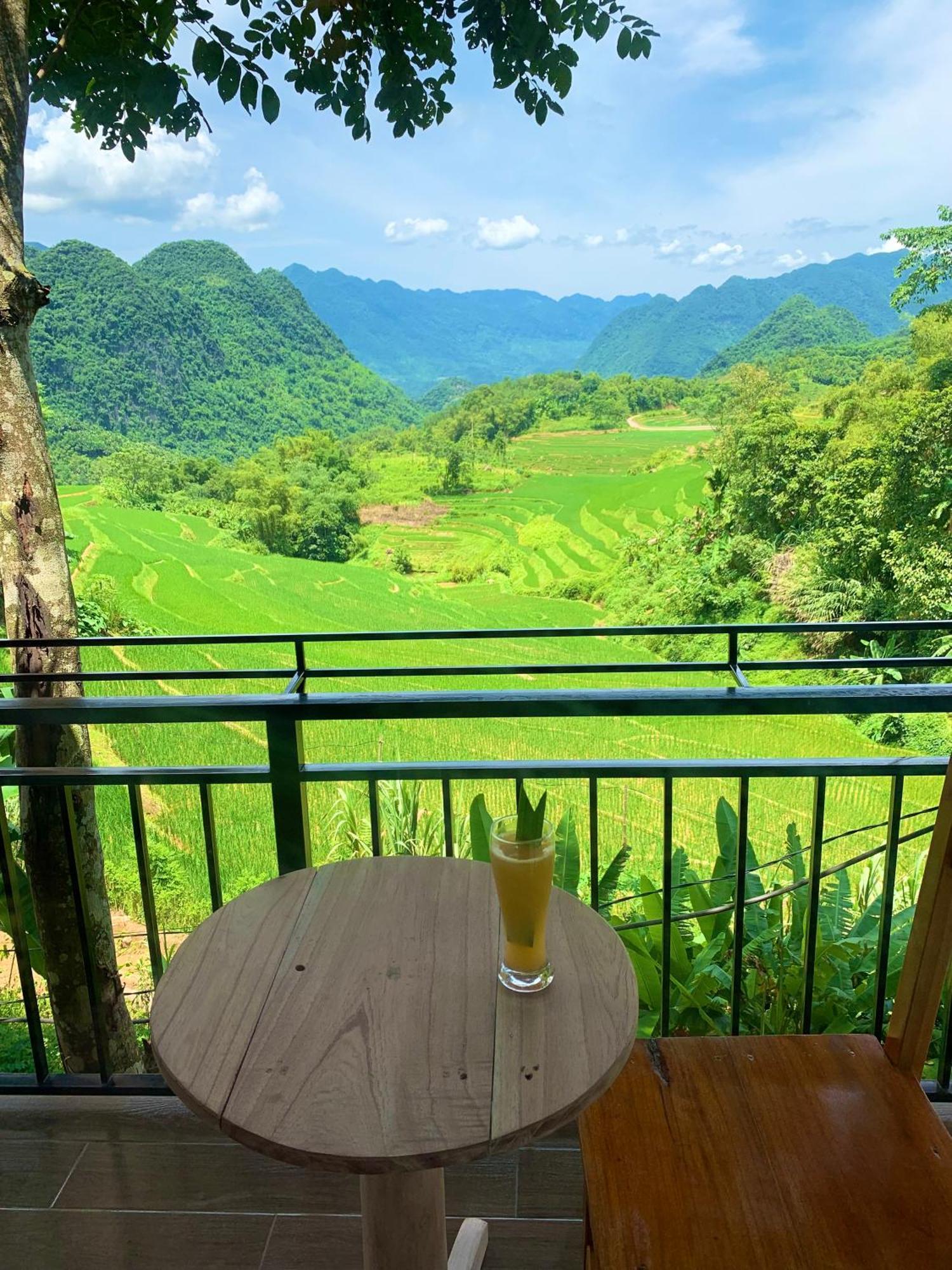 Puluong Aroma Bed and Breakfast Huong Ba Thuoc Exteriör bild