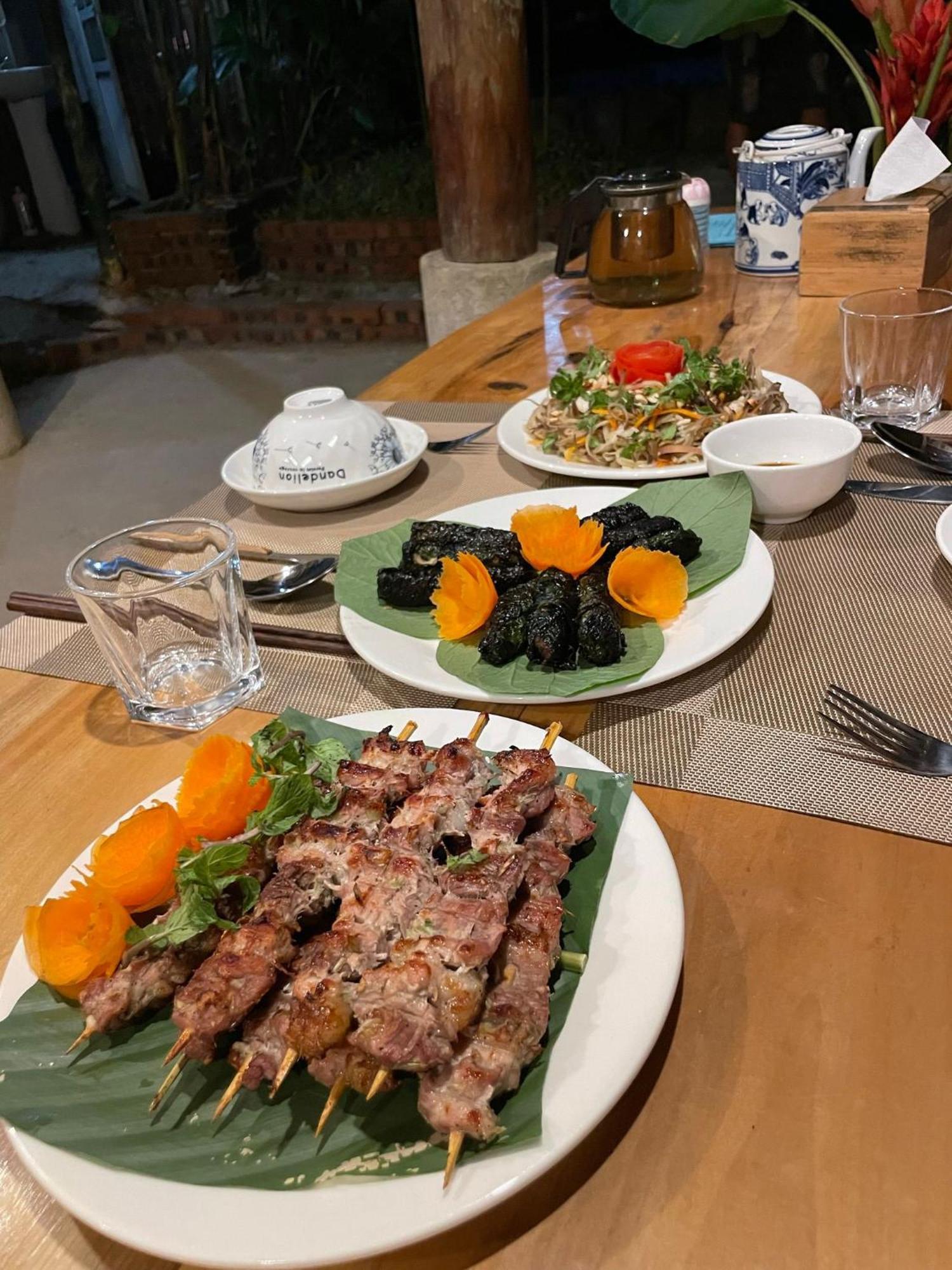 Puluong Aroma Bed and Breakfast Huong Ba Thuoc Exteriör bild