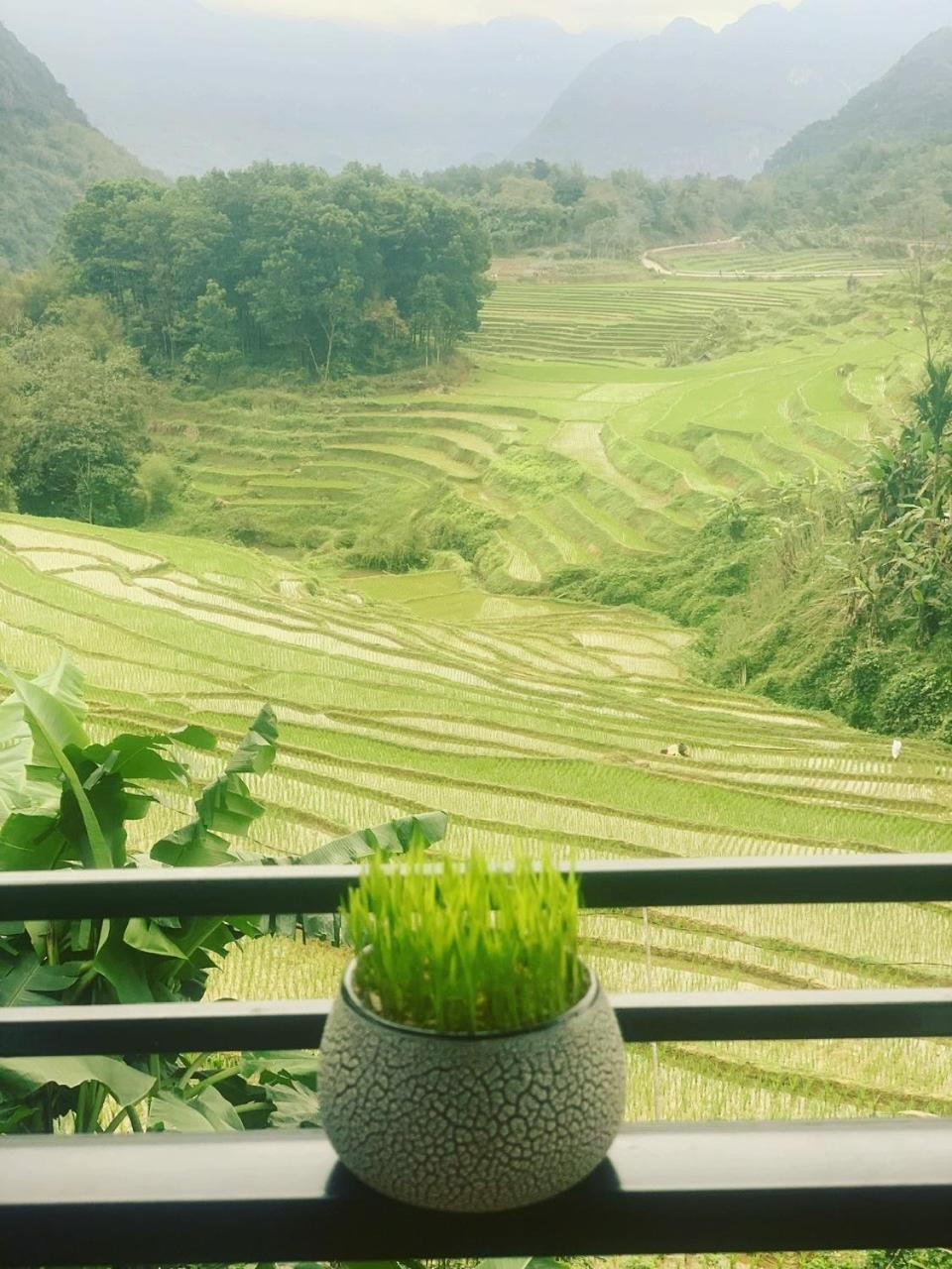 Puluong Aroma Bed and Breakfast Huong Ba Thuoc Exteriör bild