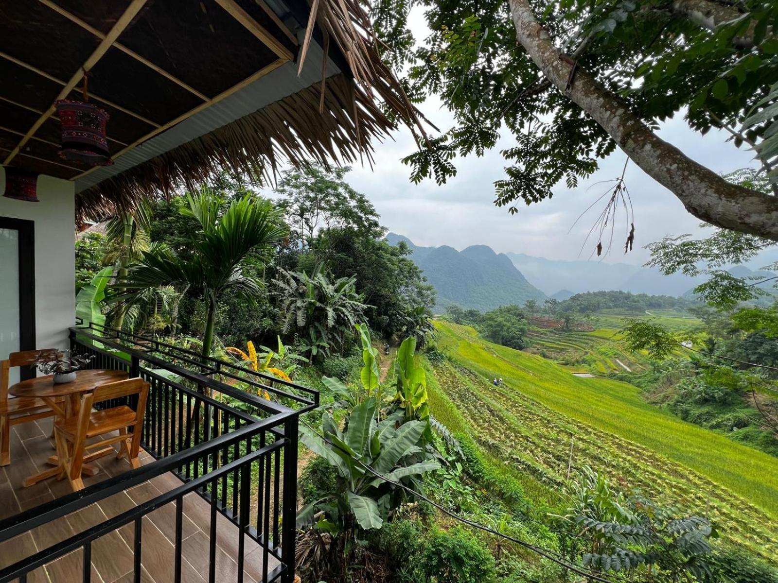 Puluong Aroma Bed and Breakfast Huong Ba Thuoc Exteriör bild