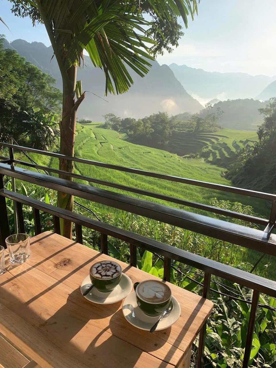 Puluong Aroma Bed and Breakfast Huong Ba Thuoc Exteriör bild
